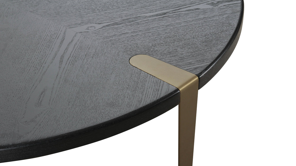 Blake Coffee Table Round Small Black