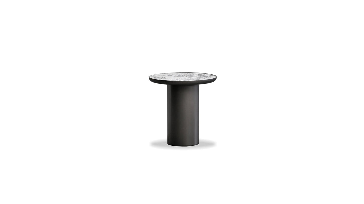 Rowan End Table Alaska White Lappato