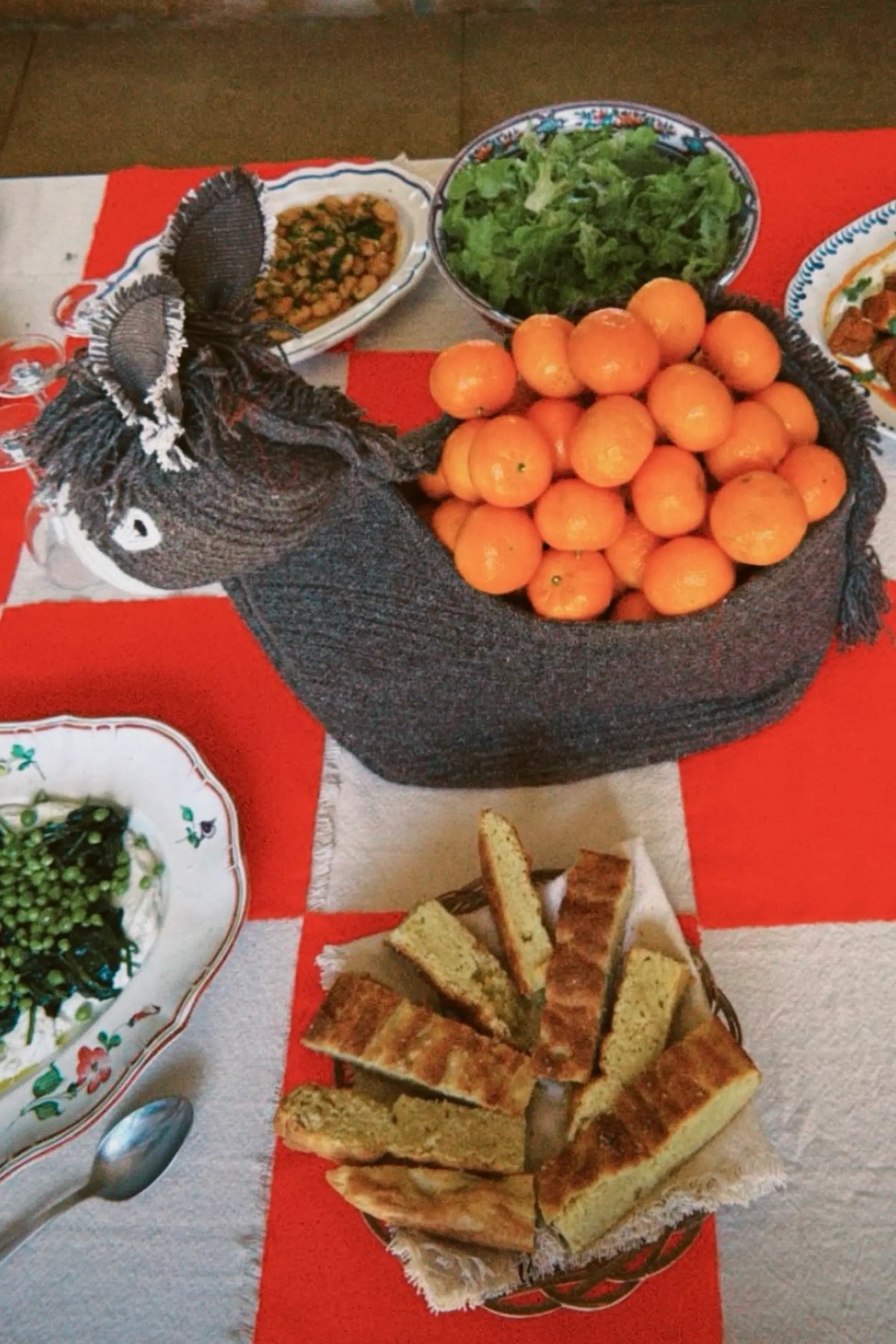Wool Basket Hector by Lorena Canals