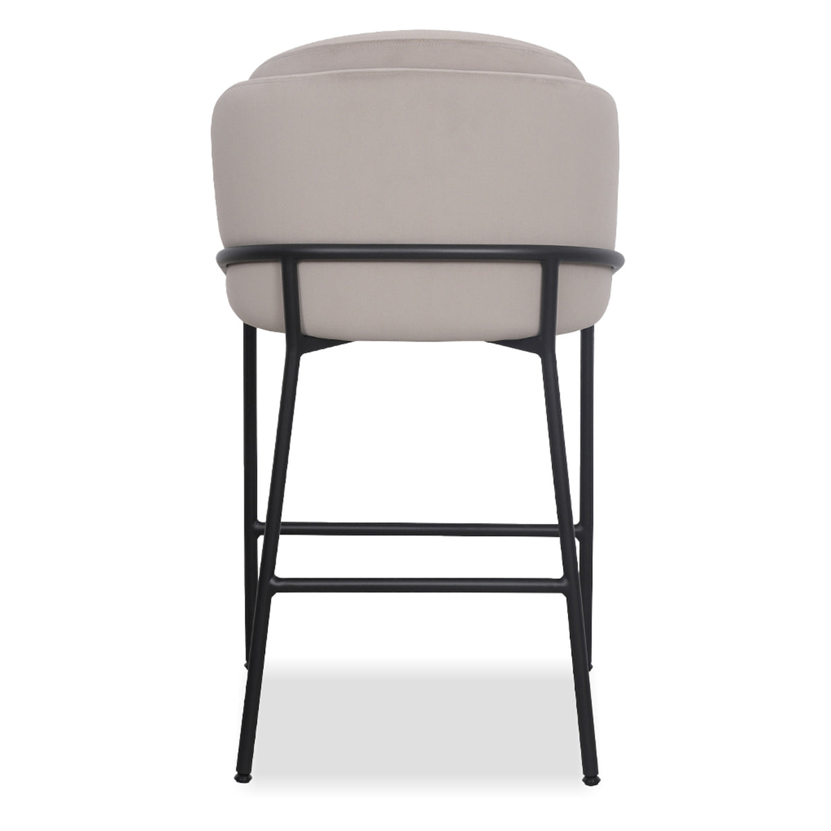 Wallen Counter Stool by Mobital, showing back view of wallen counter stool.