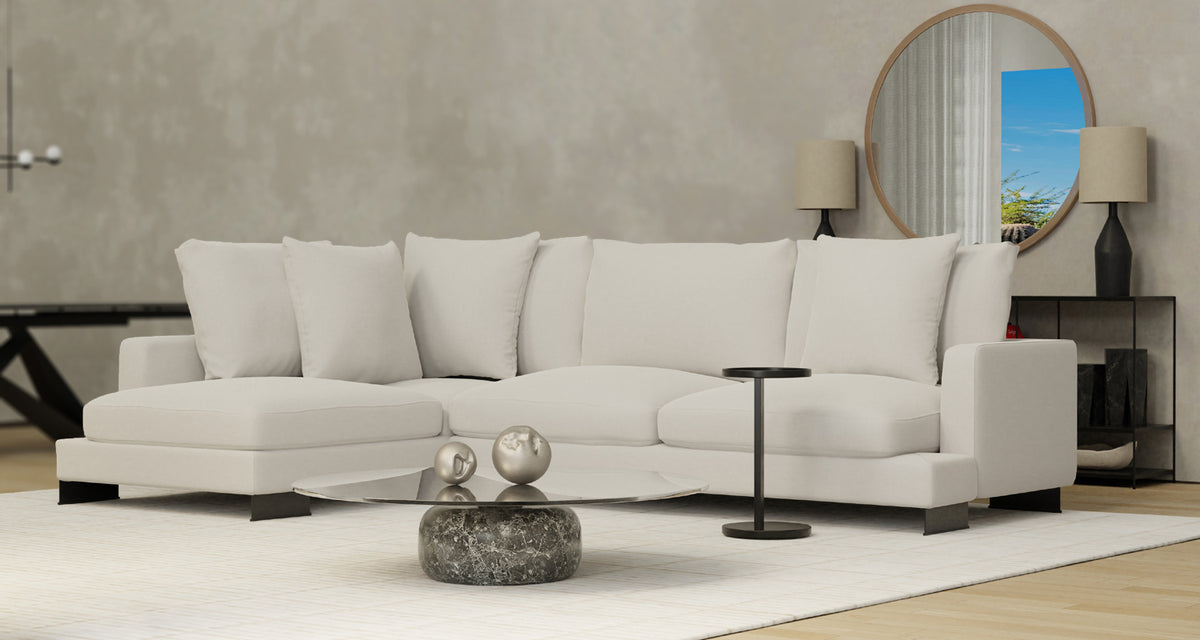 Weekender Sectional Sofa by Mobital, showing weekender sectional sofa in live shot.