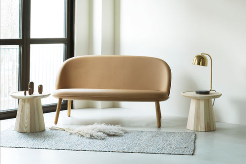 Ace Sofa by Normann Copenhagen, showing ace sofa in live shot.