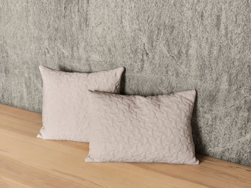 AJ Cushion by Fritz Hansen, showing aj cushions in live shot.