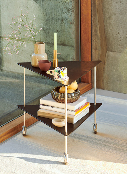 AJ Trolley by Fritz Hansen, showing aj trolley in live shot.