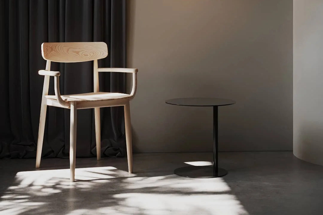 Alamosa Armchair by Kollektiff, showing alamosa armchair in live shot.