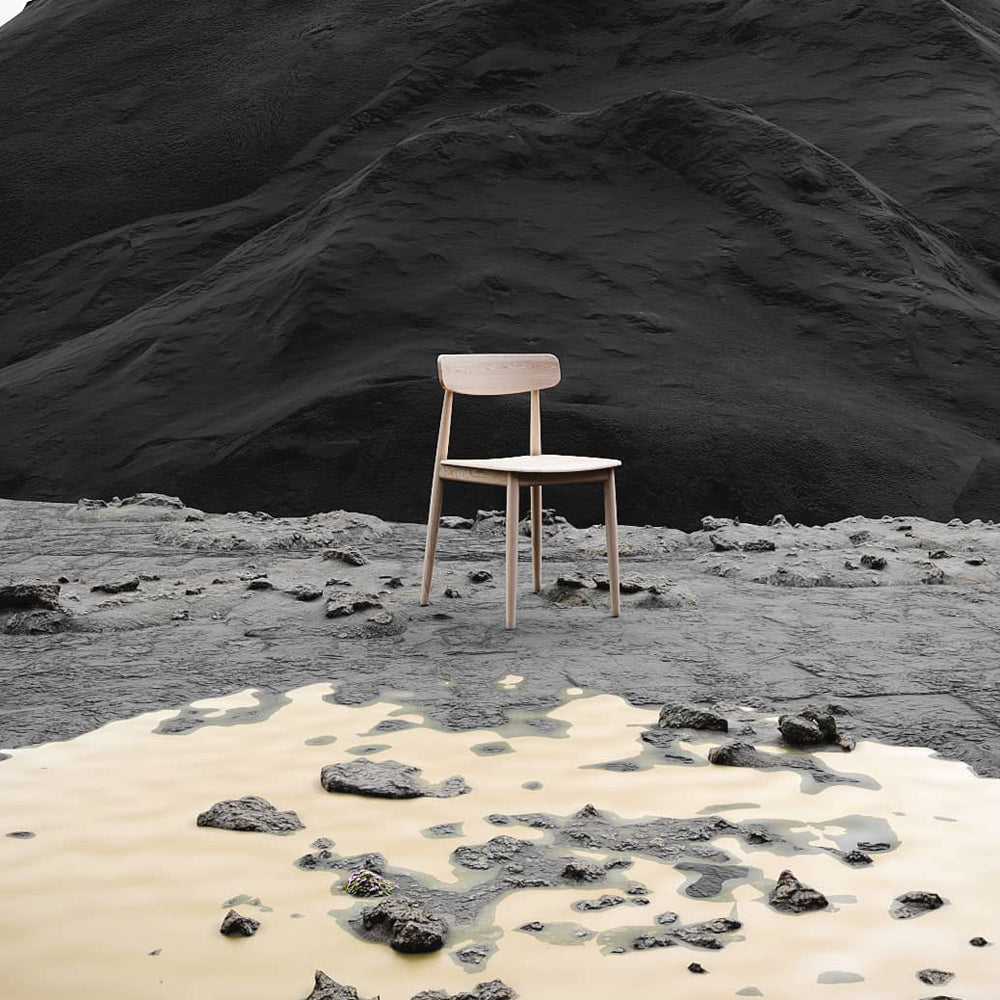 Alamosa Chair by Kollektiff, showing alamosa chair in live shot.