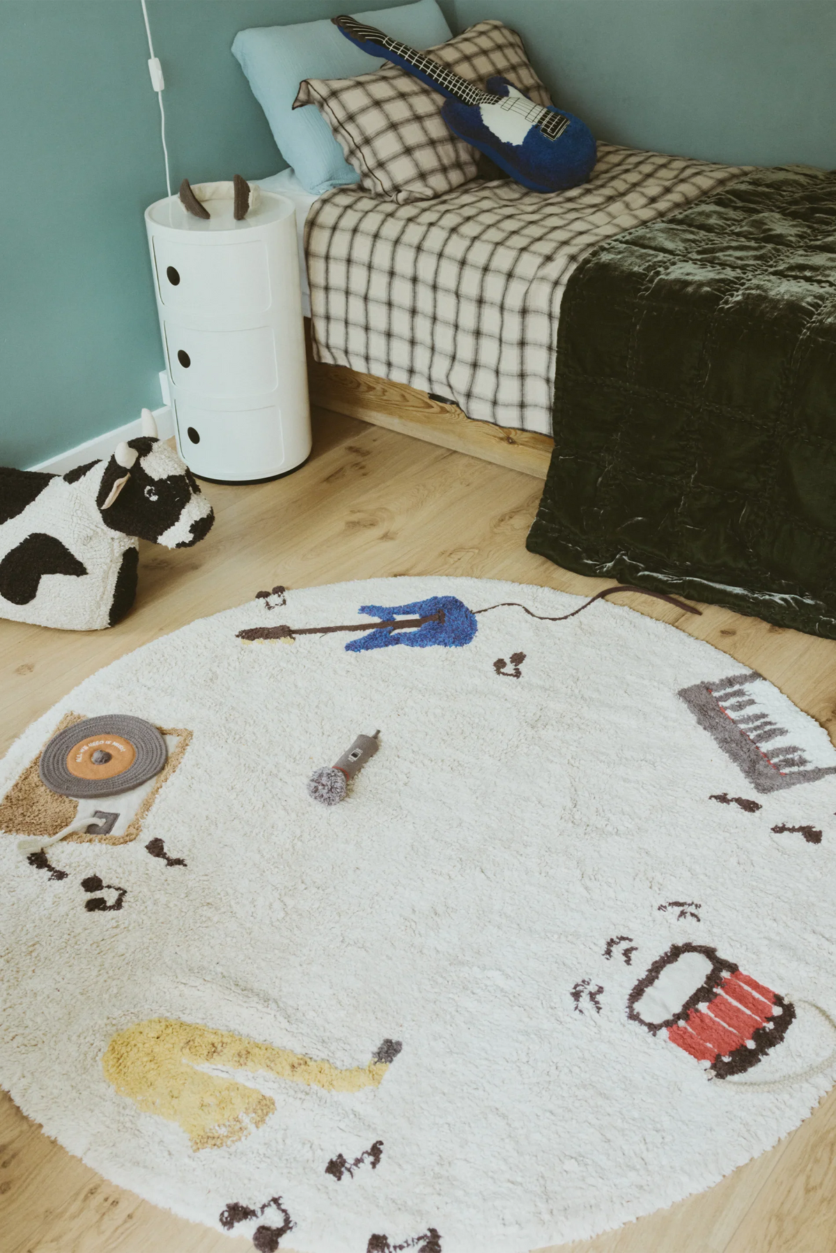 Washable Play Rug Music by Lorena Canals