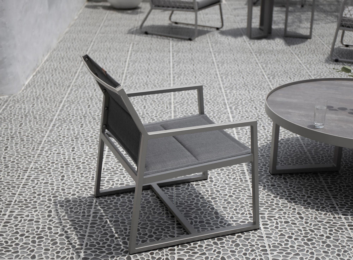 Allux Casual Chair (Padded Sling) by Mamagreen, showing allux casual chair (padded sling) in live shot.