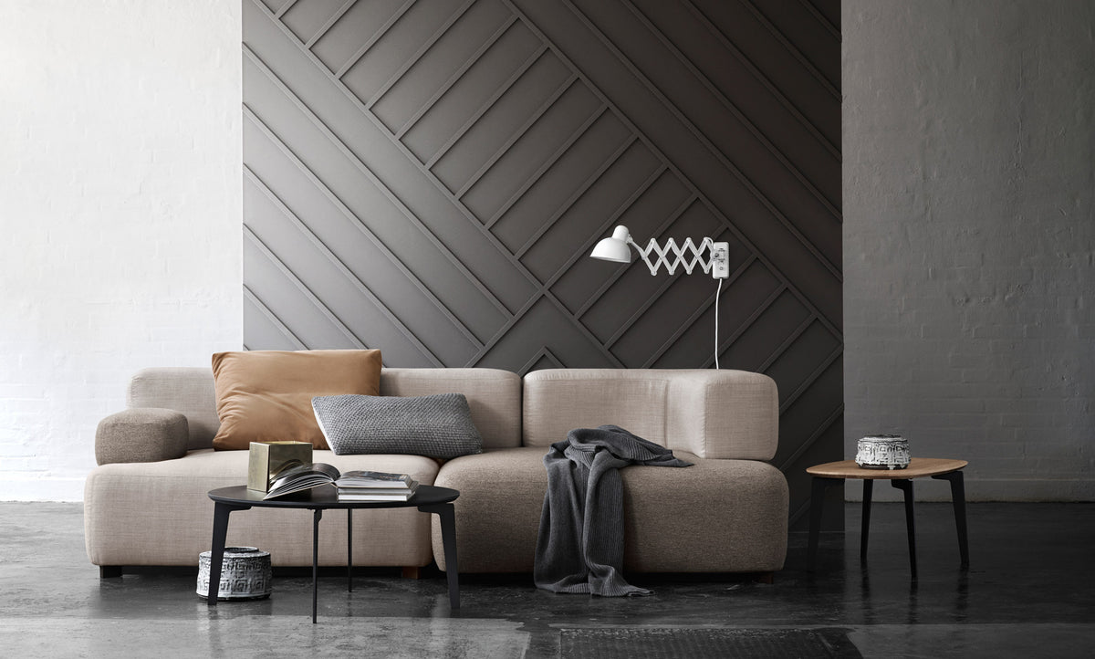 Alphabet Cushion by Fritz Hansen, showing alphabet cushion in live shot.