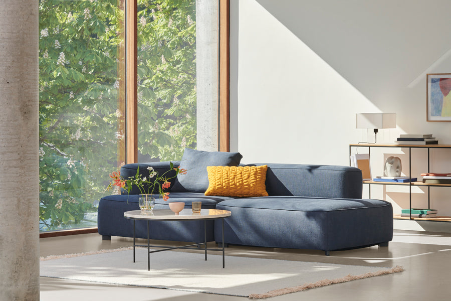 Alphabet Cushion by Fritz Hansen, showing alphabet cushion in live shot.