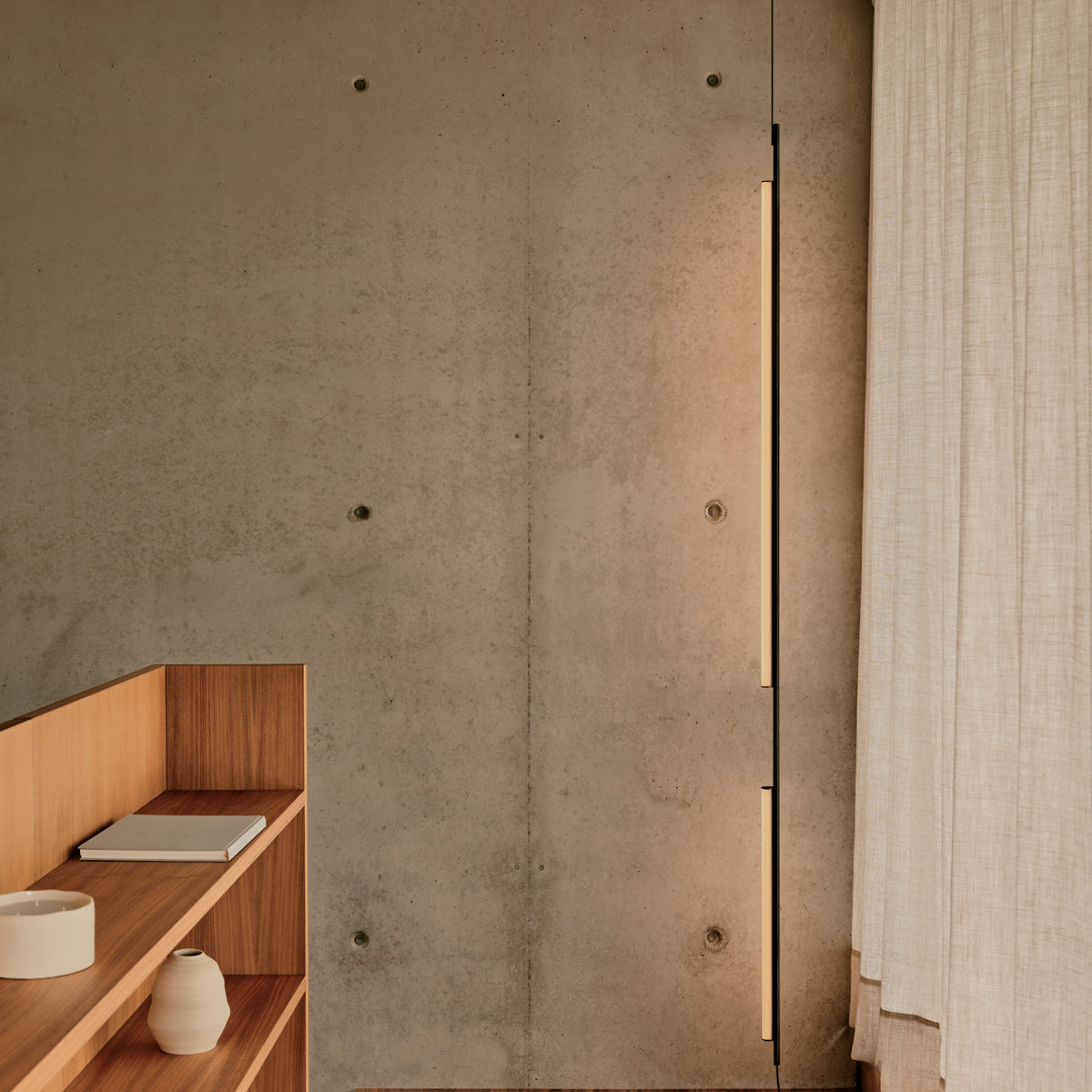 Ambrosia Floor/Pendant Light by Marset, showing ambrosia floor/pendant light in live shot.