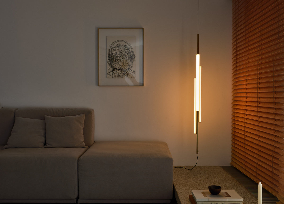 Ambrosia Pendant Light by Marset, showing ambrosia pendant light in live shot.
