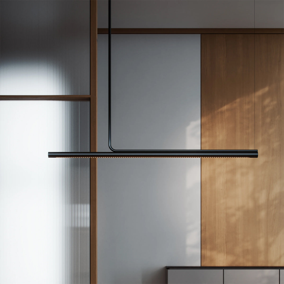 Ambrosia Pro Ceiling/Pendant Light by Marset, showing ambrosia pro ceiling/pendant light in live shot.