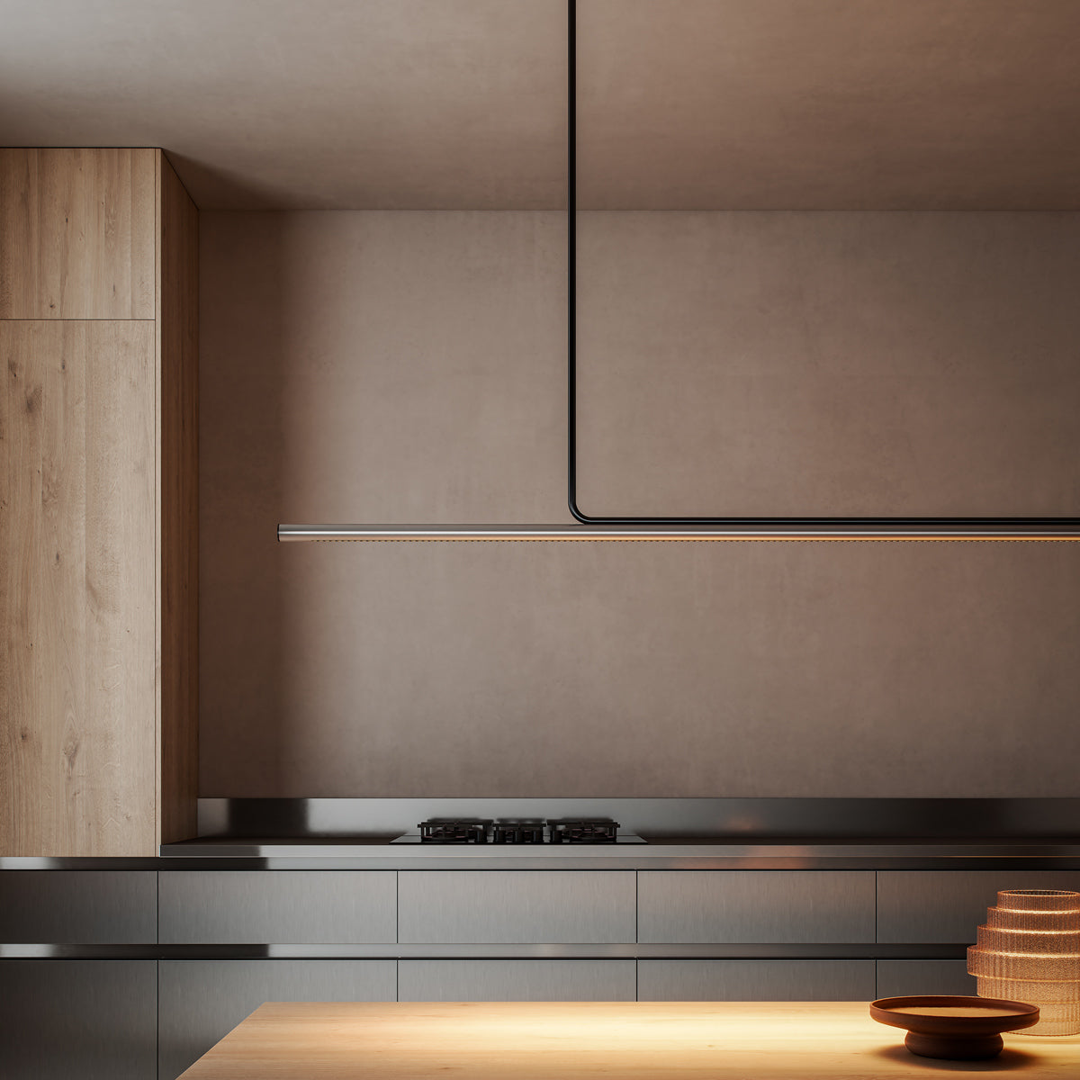 Ambrosia Pro Ceiling/Pendant Light by Marset, showing ambrosia pro ceiling/pendant light in live shot.