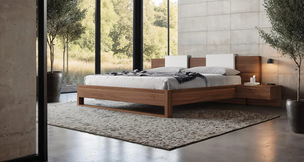 Ansel Bed (Clearance) by Modloft, showing ansel bed (clearance) in live shot.
