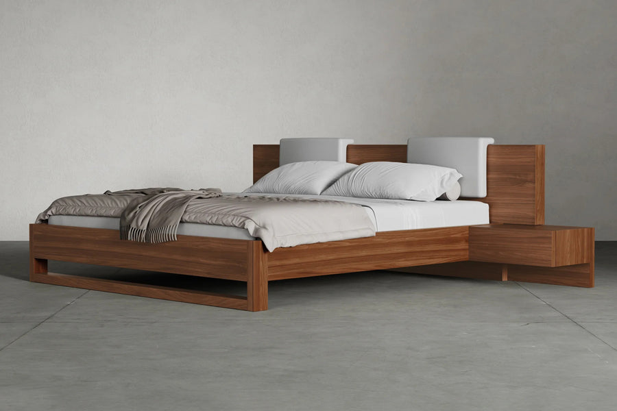 Ansel Bed (Clearance) by Modloft, showing ansel bed (clearance) in live shot.