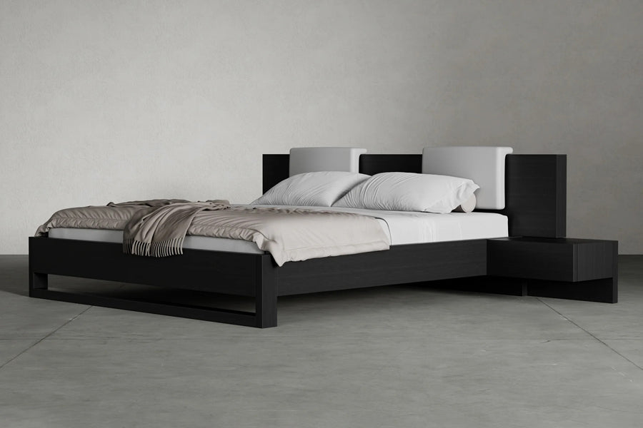 Ansel Bed (Clearance) by Modloft, showing ansel bed (clearance) in live shot.