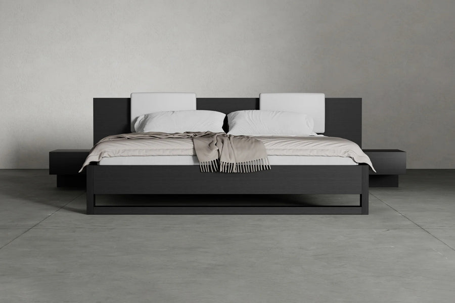 Ansel Bed (Clearance) by Modloft, showing ansel bed (clearance) in live shot.