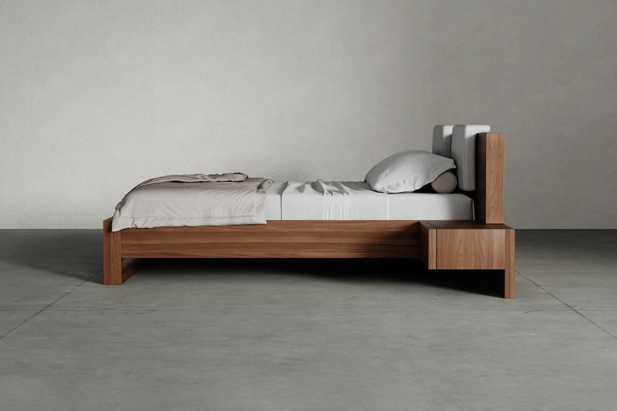 Ansel Bed (Clearance) by Modloft, showing ansel bed (clearance) in live shot.