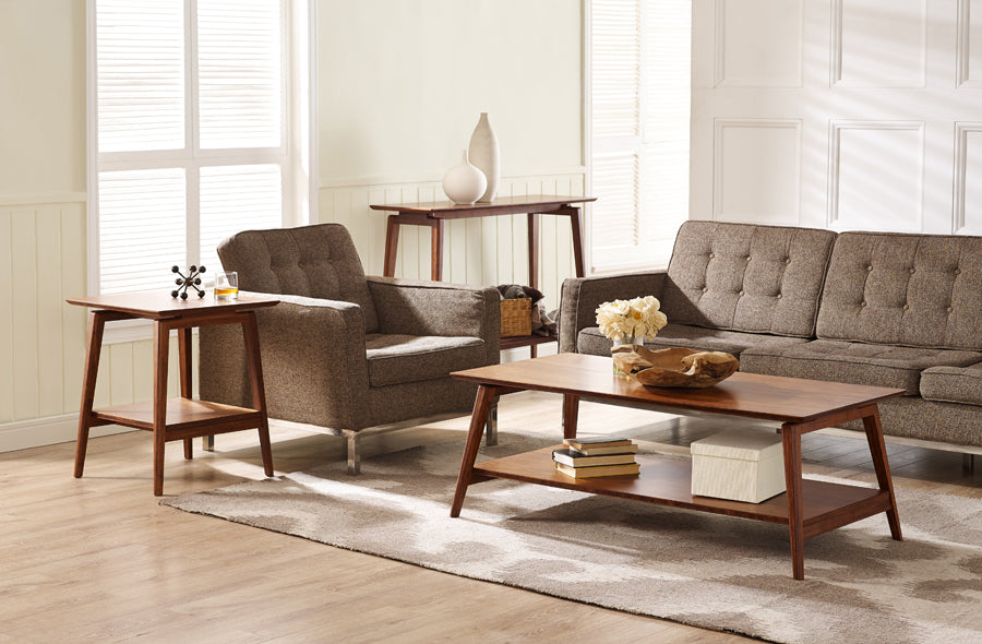 Antares Coffee Table by Greenington, showing antares coffee table in live shot.