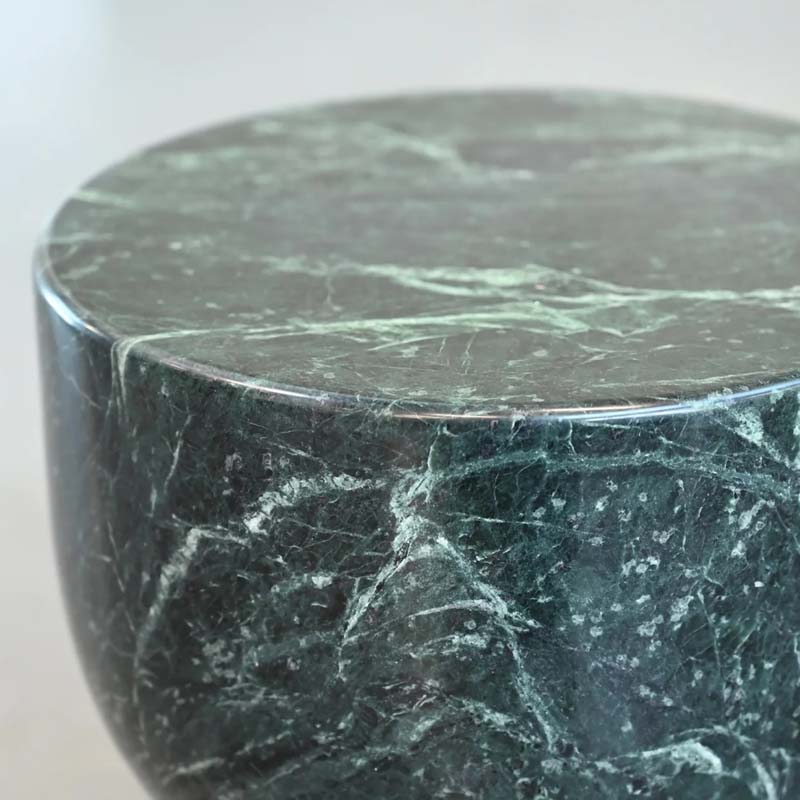 Apothecary End Table by Mobital, showing closeup view of apothecary end table.