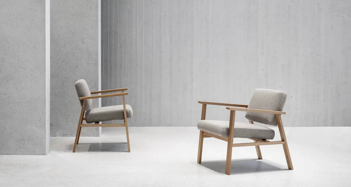 Archetyp Lobby Chair by Nikari, showing archetyp lobby chair in live shot.