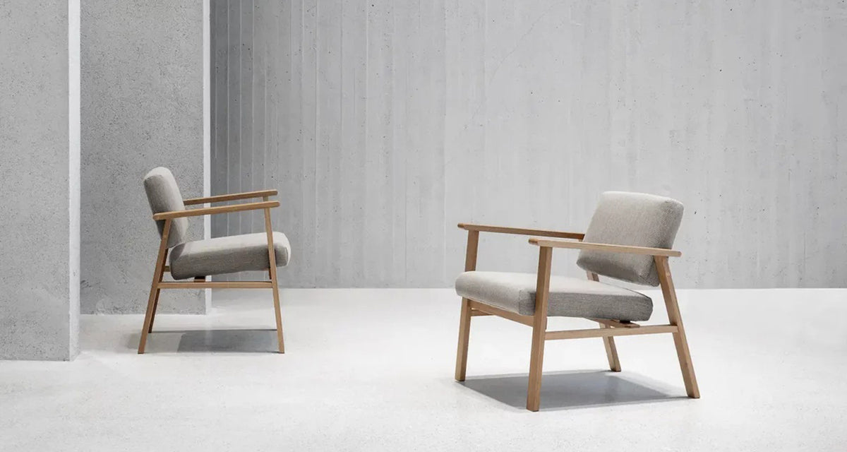 Archetyp Lounge Chair by Nikari, showing archetyp lounge chair in live shot.
