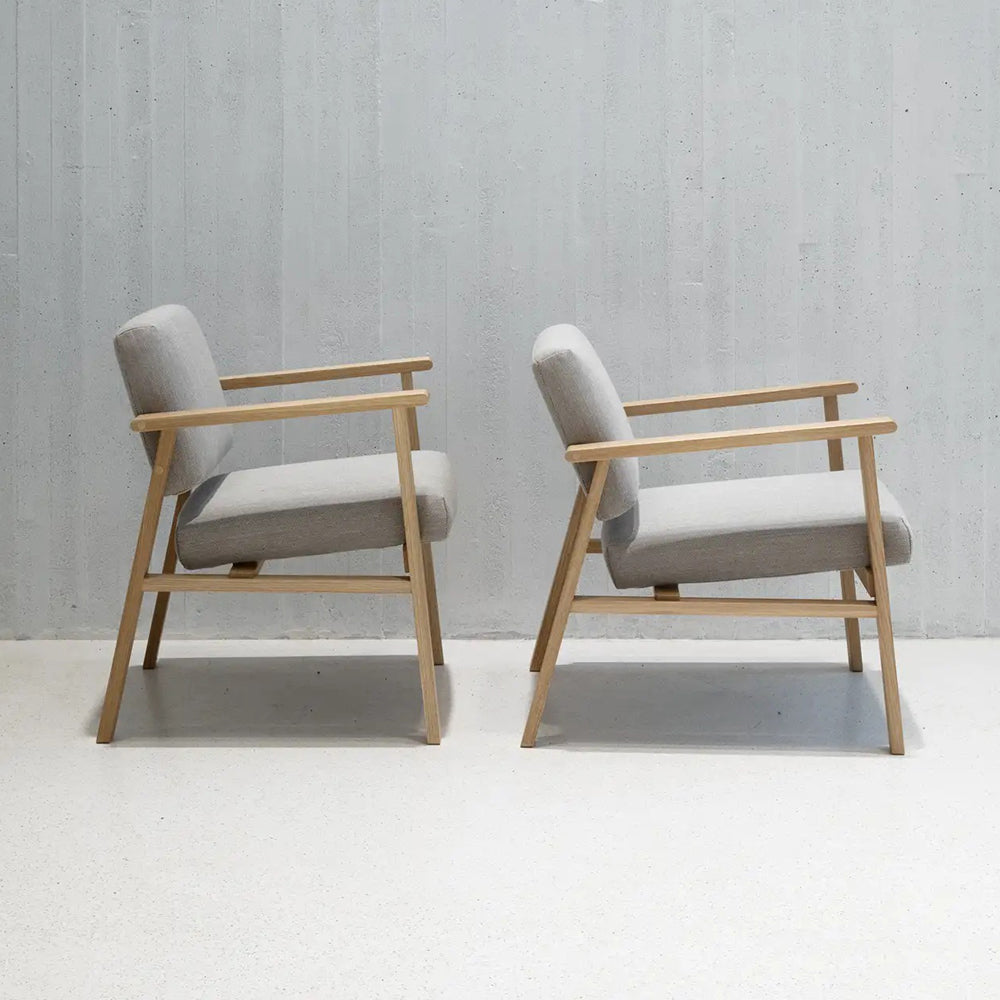 Archetyp Lounge Chair by Nikari, showing archetyp lounge chair in live shot.