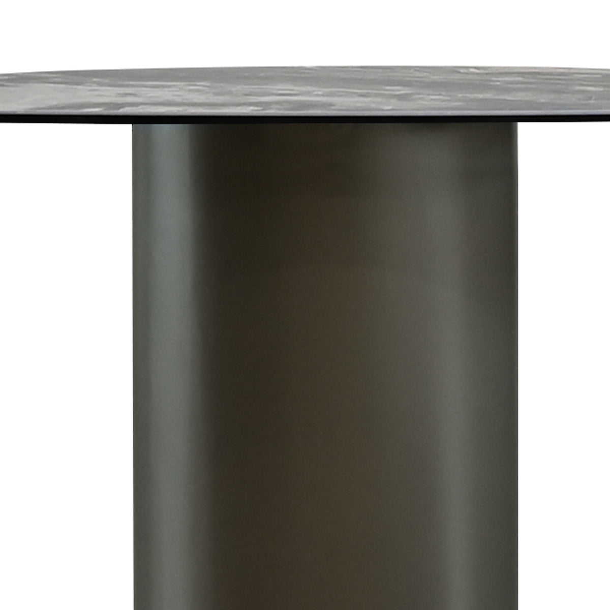 Argon End Table by Mobital, showing closeup view of argon end table.