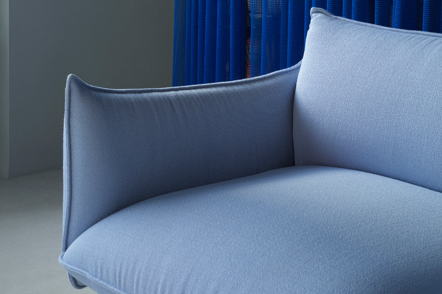 Ark Modular Sectional by Normann Copenhagen, showing closeup view of ark modular sectional in live shot.