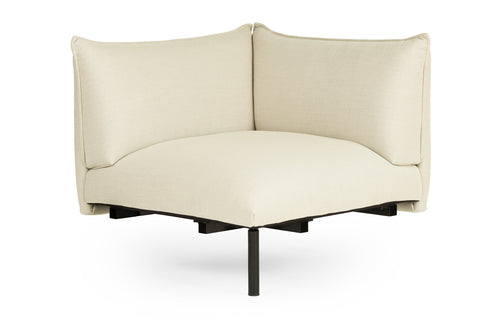 Ark Modular Sectional by Normann Copenhagen - Corner Seat, Steelcut Trio Textiles Kvadrat.