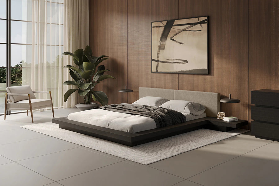 Astor Bed (Clearance) by Modloft, showing astor bed (clearance) in live shot.