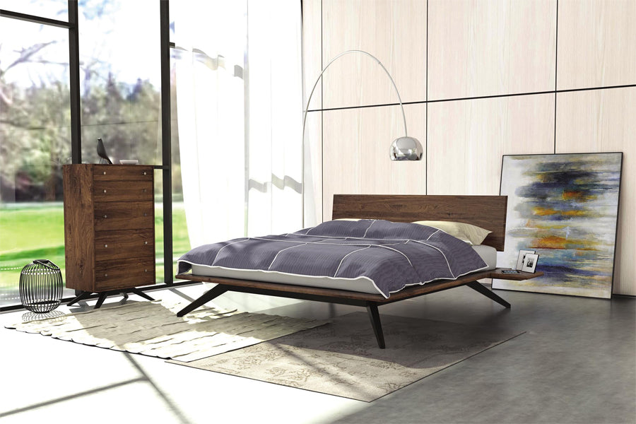 Astrid Nightstand by Copeland Furniture, showing astrid nightstand in live shot.