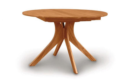 Audrey Round Extension Table by Copeland Furniture - Natural Cherry.