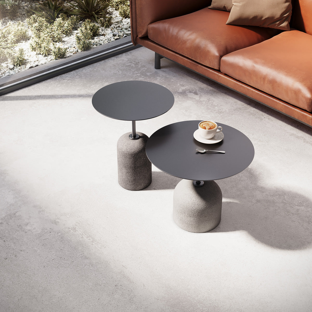 Avalon Coffee Table by Kollektiff, showing avalon coffee table in live shot.
