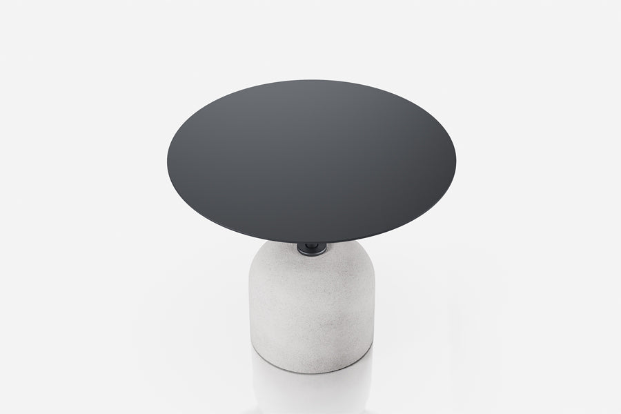 Avalon Coffee Table by Kollektiff, showing top view of avalon coffee table in studio shot.