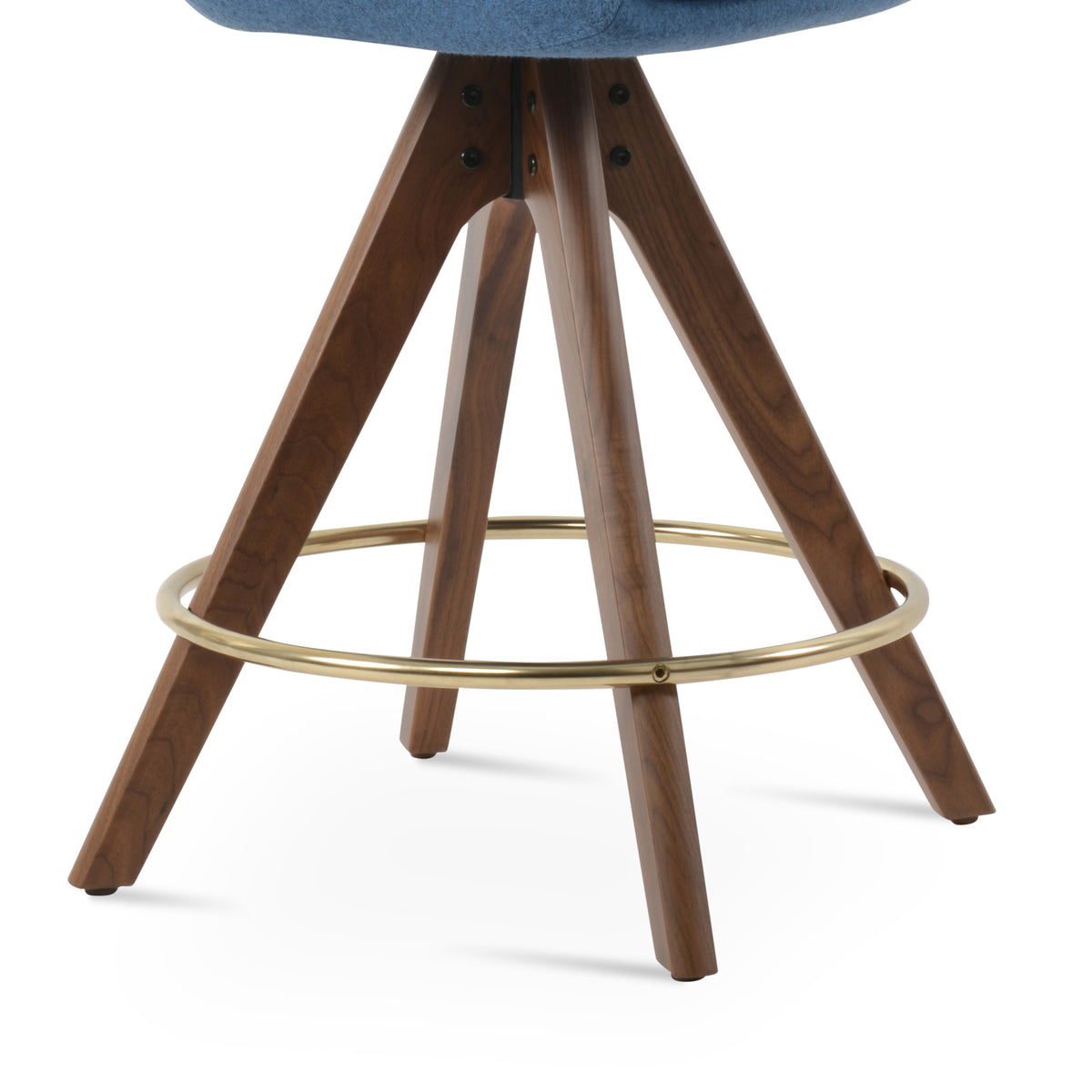 Avanos Pyramid Stools by SohoConcept, showing closeup view of pyramid stool.
