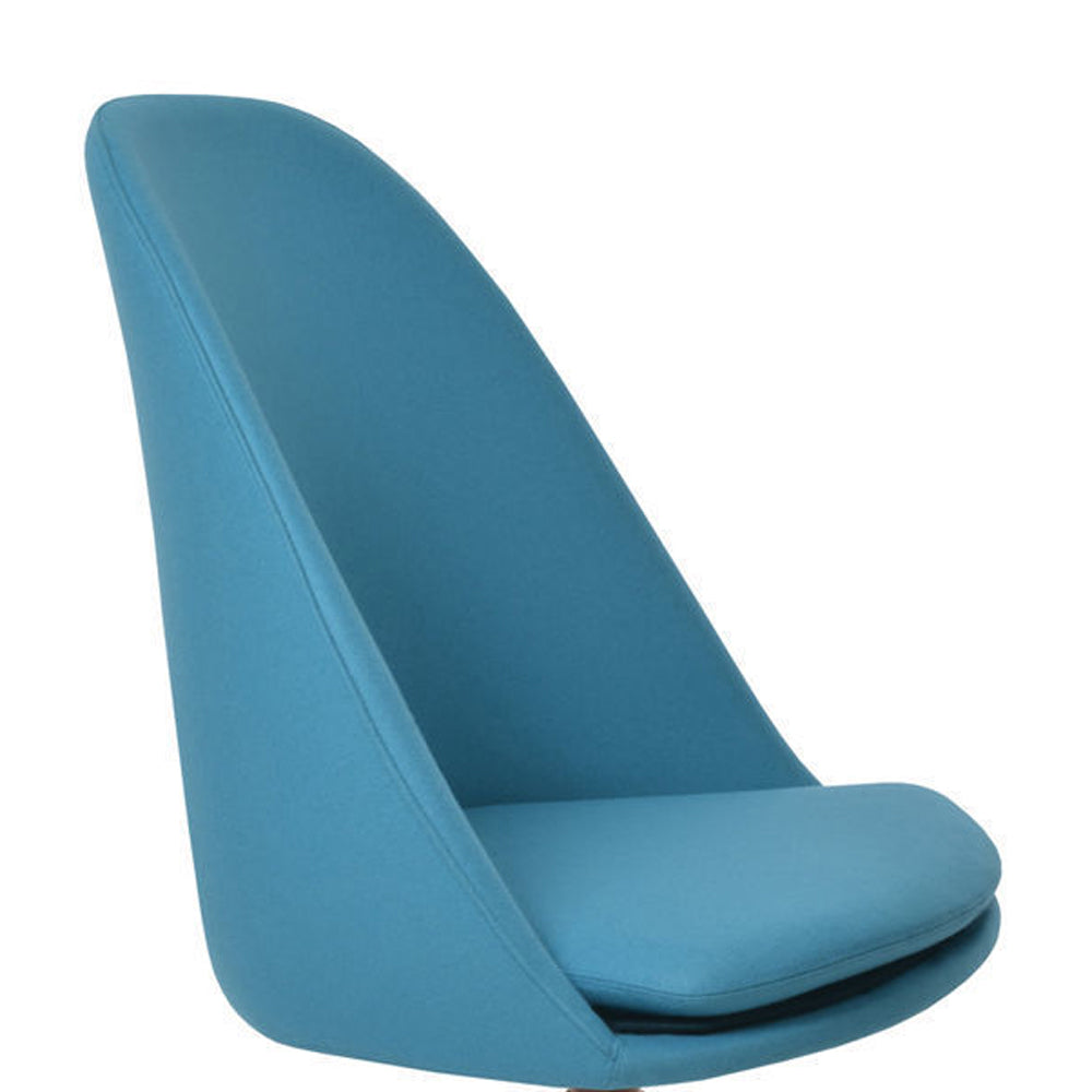 Avanos Sword Swivel Lounge Chair by SohoConcept, showing closeup view of sword swivel lounge chair.