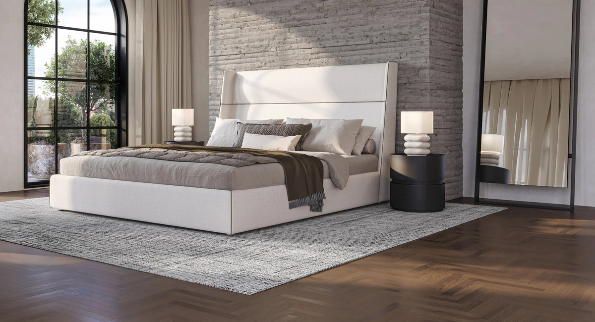 Avel Bed (Clearance) by Modloft, showing avel bed (clearance) in live shot.
