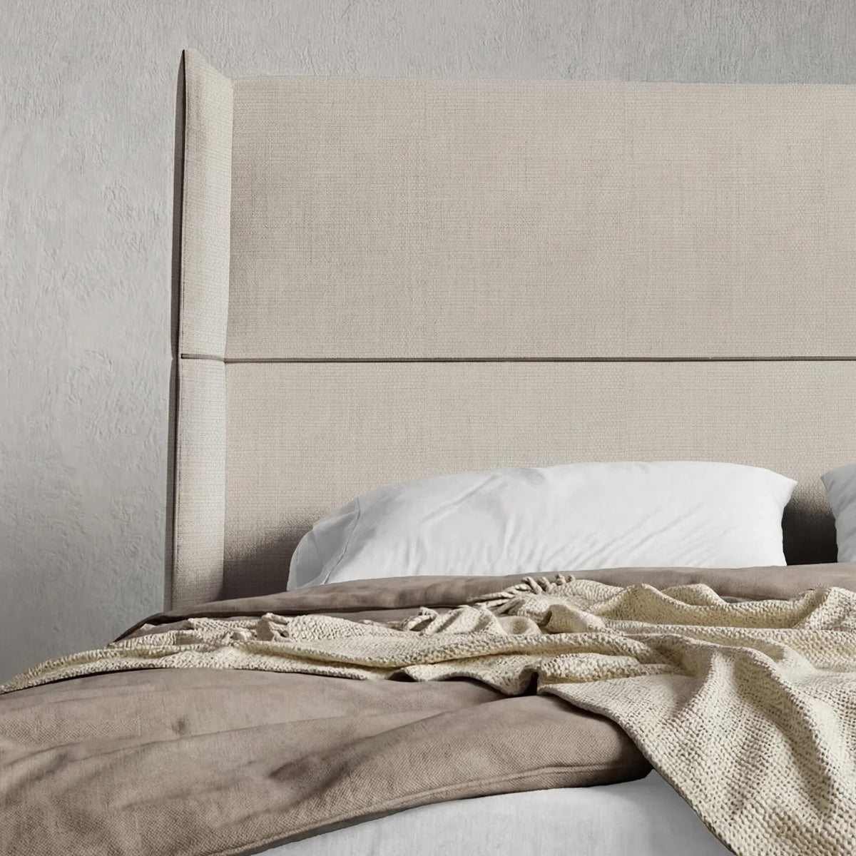 Avel Bed (Clearance) by Modloft, showing closeup view of avel bed (clearance) in live shot.