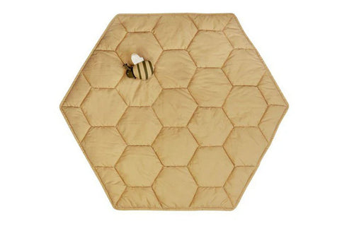 Playmat Honeycomb by Lorena Canals, showing front view of playmat honeycomb.