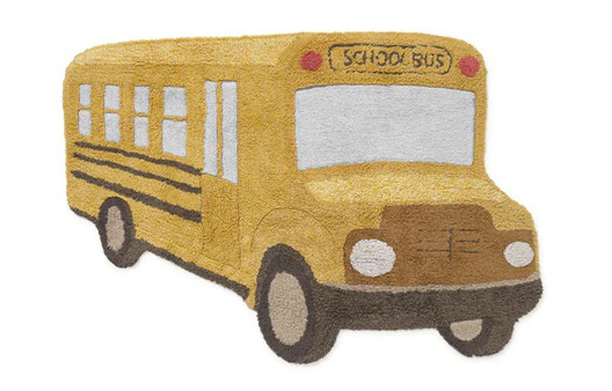 Back-to-School Rug by Lorena Canals - School Bus.