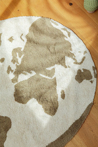 Back-to-School Rug by Lorena Canals, showing back-to-school rug in live shot.