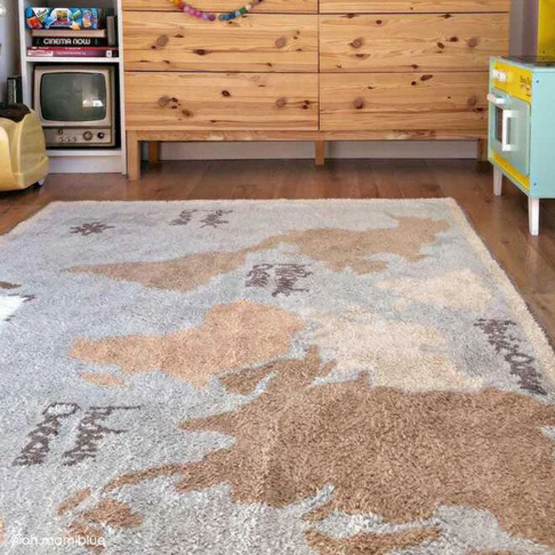 Back-to-School Rug by Lorena Canals, showing back-to-school rug in live shot.
