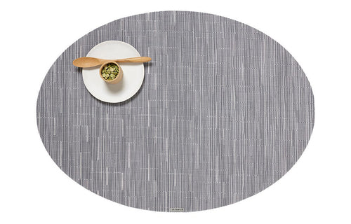 Bamboo Tabletop by Chilewich - Oval Placemat, Fog Weave.