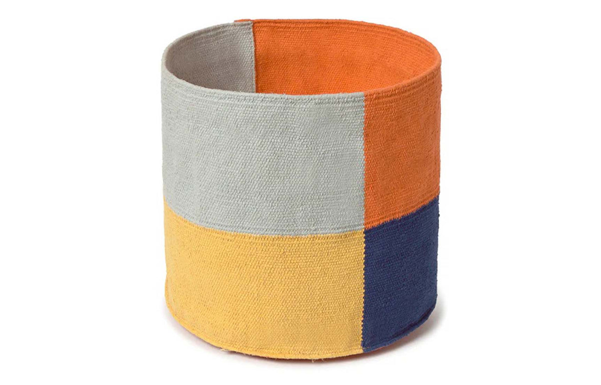 Basket Color Grid by Lorena Canals, showing front view of basket color grid.