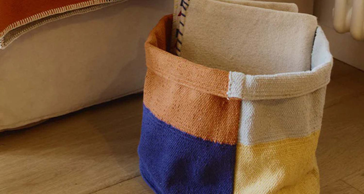 Basket Color Grid by Lorena Canals, showing basket color grid in live shot.