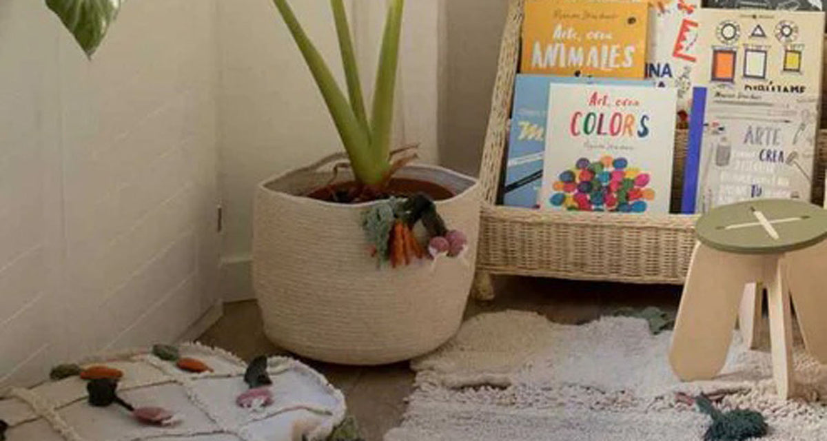 Storage Basket Veggies by Lorena Canals, showing storage basket veggies in live shot.