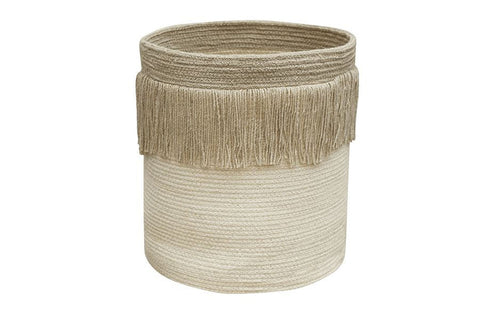 Nomade Zarang Basket by Lorena Canals - Sandstone.