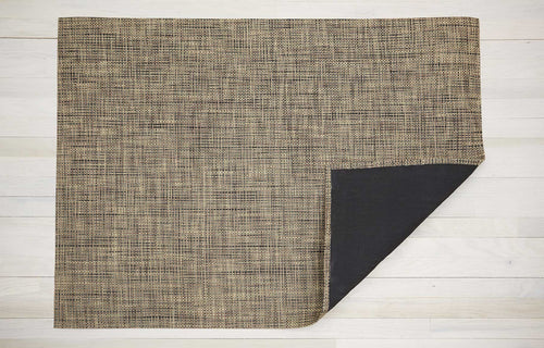 Basketweave Woven Runner Rug by Chilewich - Bark Weave.